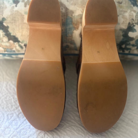 Loeffler Randall wooden clogs/mules - Picture 2 of 8